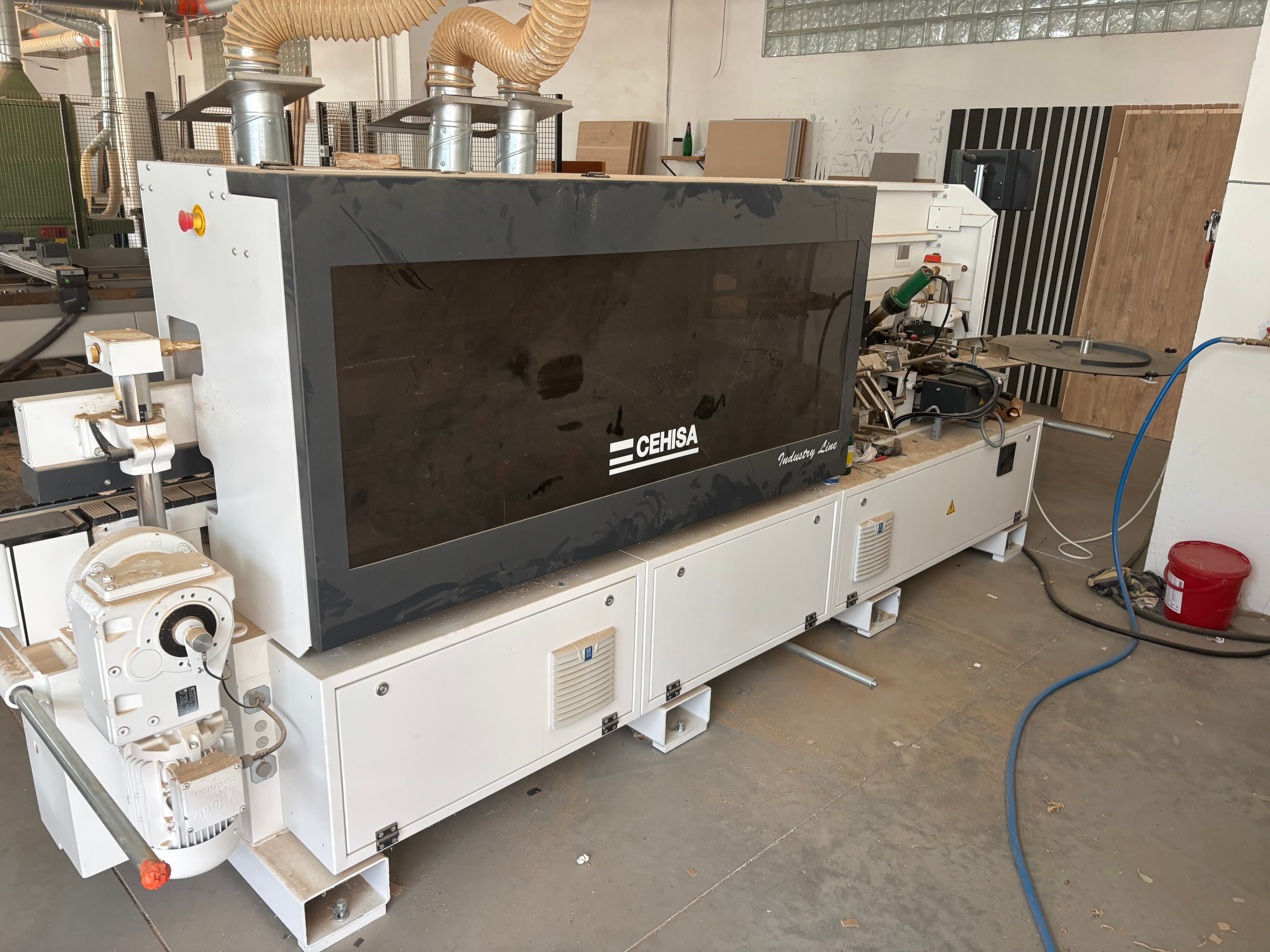 Cehisa edge banding machine control panel